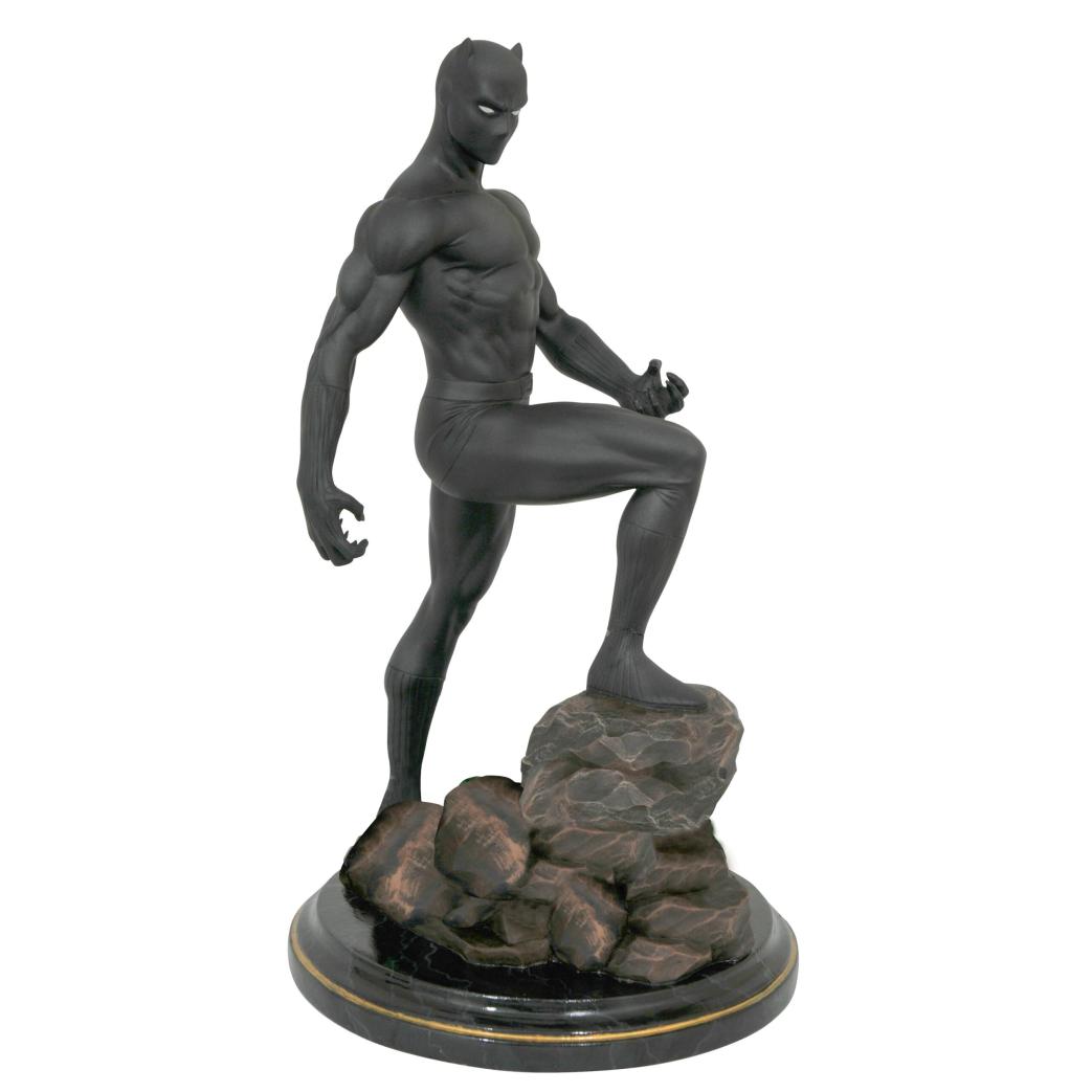 STL149569 MARVEL PREMIER COLLECTION COMIC BLACK PANTHER STATUE