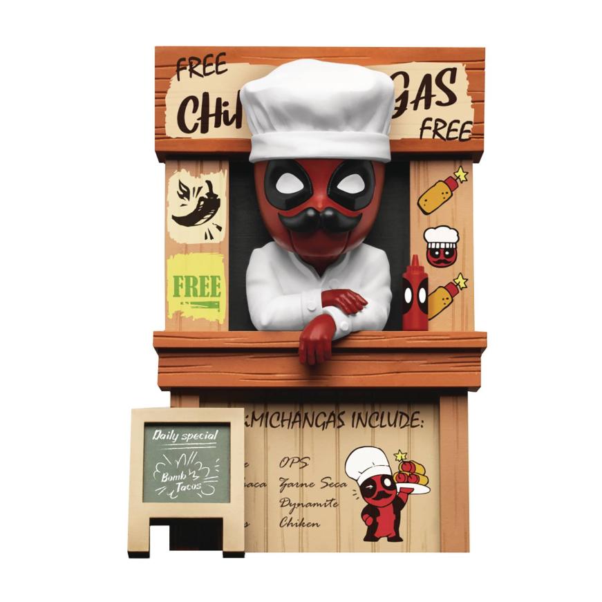 DEADPOOL SER MEA-027 DEADPOOLS CHIMICHANGAS FIG