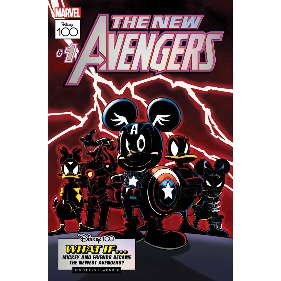 AMAZING SPIDER-MAN #25 SOFFRITTI DISNEY100 NEW AVENGERS VAR