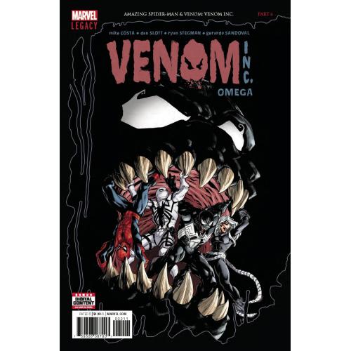 AMAZING SPIDER-MAN VENOM INC OMEGA #1 LEG