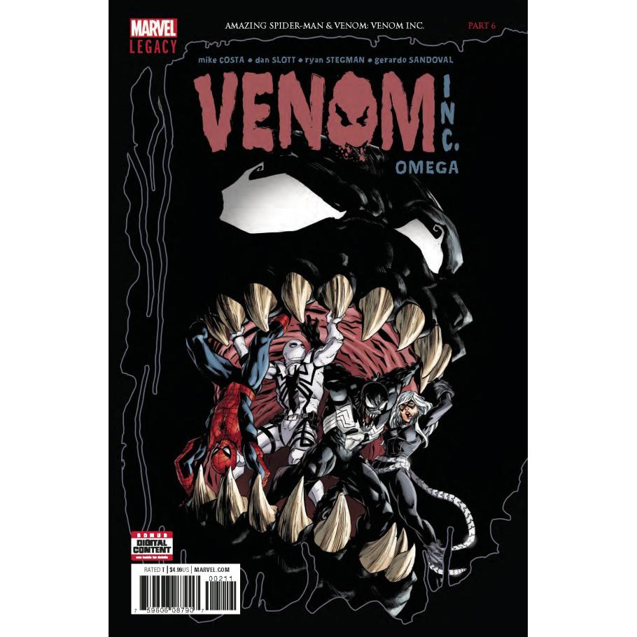 AMAZING SPIDER-MAN VENOM INC OMEGA #1 LEG