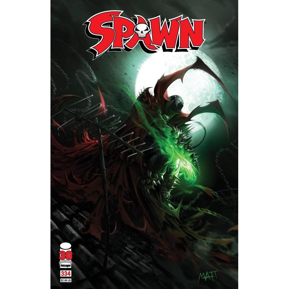 SPAWN #334 CVR A MATTINA