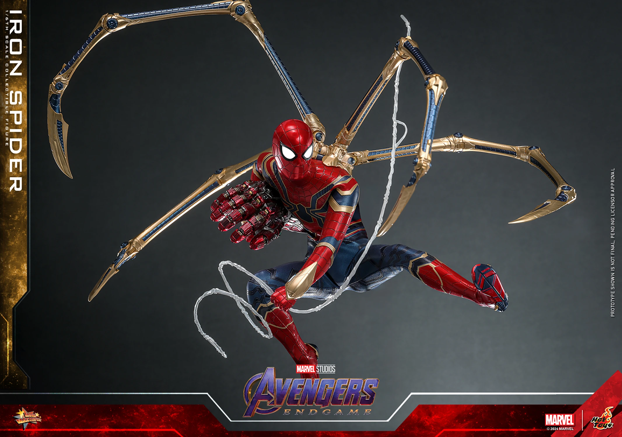 iron-spider_marvel_gallery_669fd8910f300 Hot Toys MMS761 Avengers Endgame 1/6th scale IRON SPIDER Collectible Figure