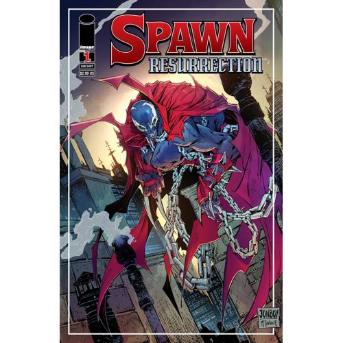 STK663747 SPAWN RESURRECTION #1 CVR B MCFARLANE JONBOY