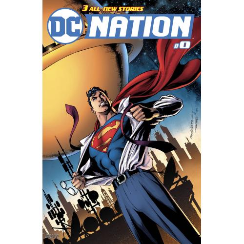 DC NATION #0 SUPERMAN 1:100 VAR ED