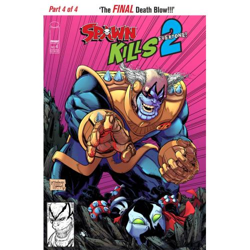 STL112087 SPAWN KILLS EVERYONE TOO #4 (OF 4) CVR A MCFARLANE