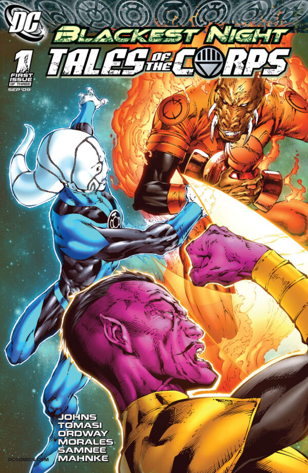 BLACKEST NIGHT TALES OF THE CORPS #1 - #3 ( COMPLETE SET )