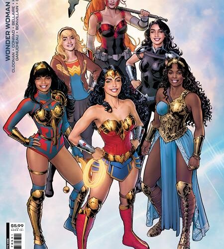 0122DC054 WONDER WOMAN #785 CVR C NICOLA SCOTT INTERNATIONAL WOMENS DAY CARD STOCK VAR (TRIAL OF THE AMAZONS)