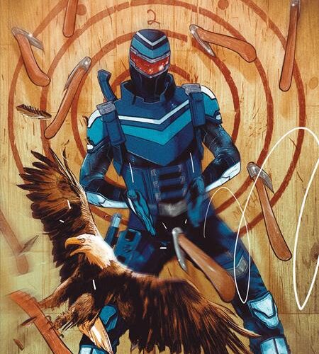 PEACEMAKER PRESENTS THE VIGILANTE EAGLY DOUBLE FEATURE #1 (OF 5) CVR D MITCH GERADS FOIL VAR (MR)