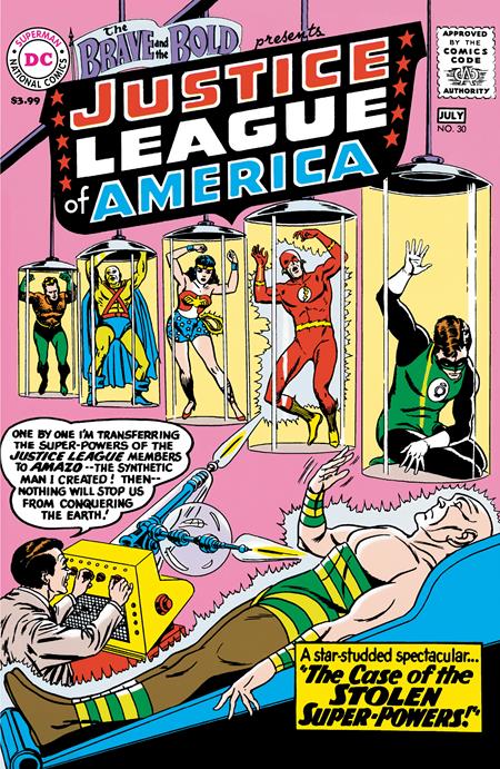 0125DC246 BRAVE AND THE BOLD #30 FACSIMILE EDITION CVR A MIKE SEKOWSKY & MURPHY ANDERSON