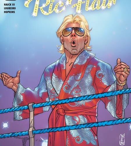 0223SC261 CODENAME RIC FLAIR MAGIC EIGHTBALL (ONE SHOT) CVR B GEORGES DUARTE VAR