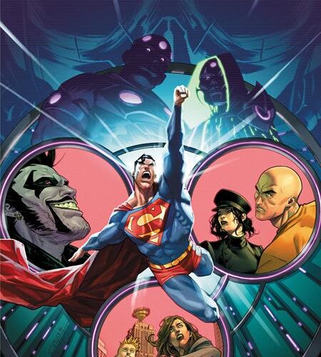 0224DC089 SUPERMAN HOUSE OF BRAINIAC SPECIAL #1 (ONE SHOT) CVR B JAMAL CAMPBELL FOIL VAR (HOUSE OF BRAINIAC)