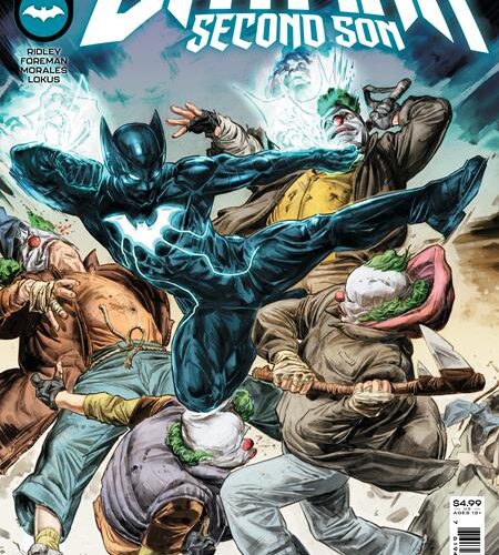 0321DC075 NEXT BATMAN SECOND SON #2 (OF 4) CVR A DOUG BRAITHWAITE