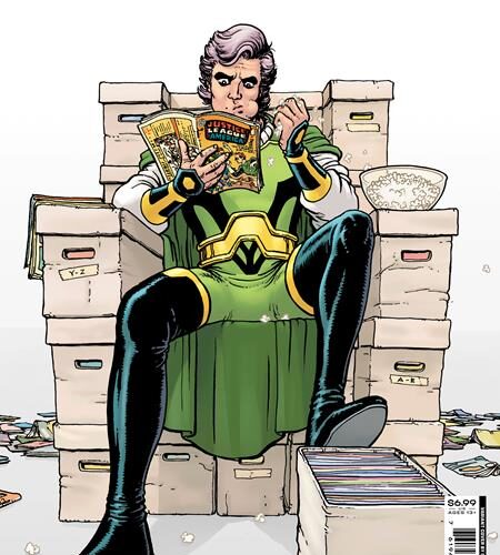 0322DC070 JUSTICE LEAGUE ROAD TO DARK CRISIS #1 (ONE SHOT) CVR B CHRIS BURNHAM CARD STOCK VAR