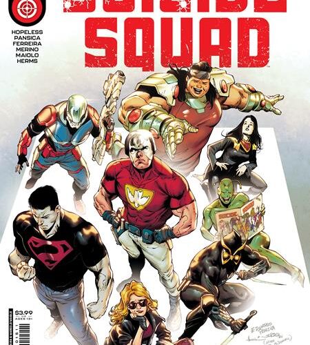 SUICIDE SQUAD #15 CVR A EDUARDO PANSICA