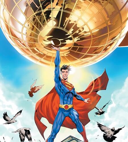 0322DC148 SUPERMAN SON OF KAL-EL #11 CVR B ROGER CRUZ & NORM RAPMUND CARD STOCK VAR