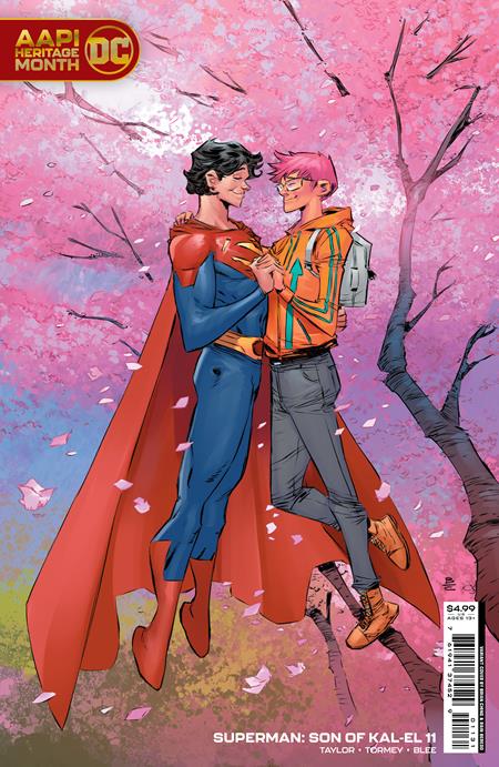 SUPERMAN SON OF KAL-EL #11 CVR C BRIAN CHING AAPI CARD STOCK VAR