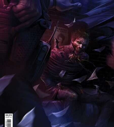 JOKER THE MAN WHO STOPPED LAUGHING #8 CVR B FRANCESCO MATTINA VAR