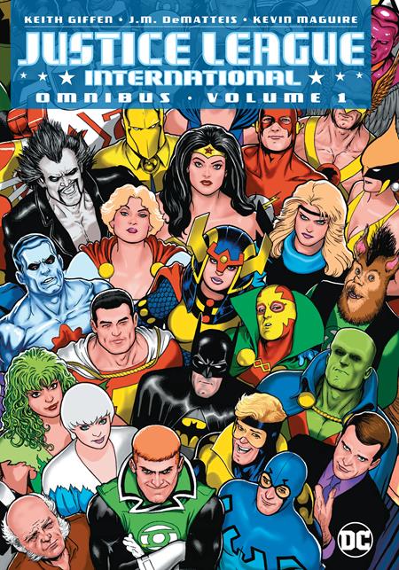0417DC800 JUSTICE LEAGUE INTERNATIONAL OMNIBUS HC VOL 01
