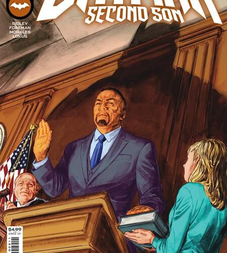 0421DC128 NEXT BATMAN SECOND SON #3 (OF 4) CVR A DOUG BRAITHWAITE