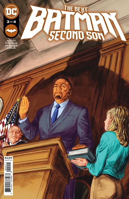 0421DC128 NEXT BATMAN SECOND SON #3 (OF 4) CVR A DOUG BRAITHWAITE