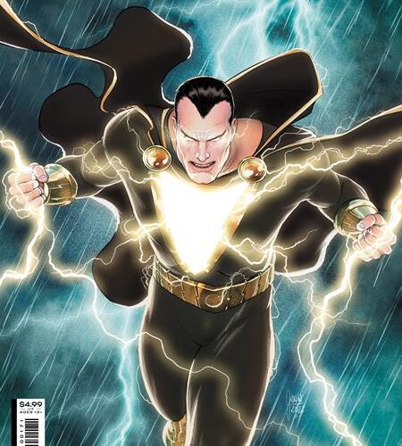 0422DC020-1 BLACK ADAM #1 CVR D MIKEL JANIN CARD STOCK VAR