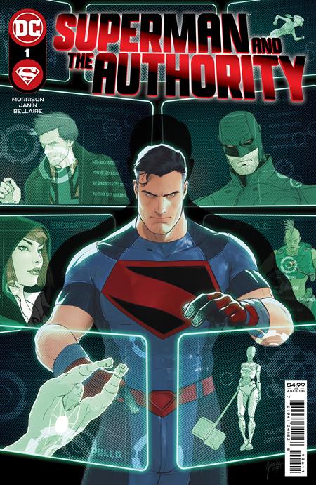 0521DC006 SUPERMAN AND THE AUTHORITY #1 (OF 4) CVR A MIKEL JANIN