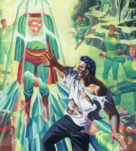 0522DC044 SUPERMAN SPACE AGE #1 (OF 3) CVR B STEVE RUDE VAR