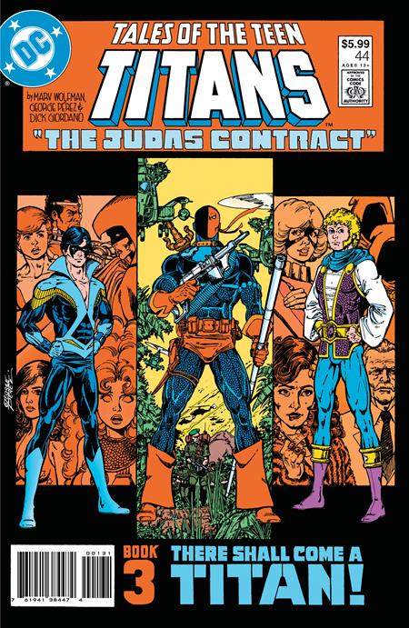 0524DC157 TALES OF THE TEEN TITANS #44 FACSIMILE EDITION CVR B GEORGE PEREZ FOIL VAR