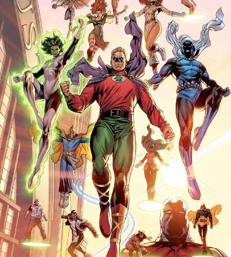 0622DC814 DARK CRISIS #3 (OF 7) CVR H DANIEL SAMPERE JSA CARD STOCK VAR