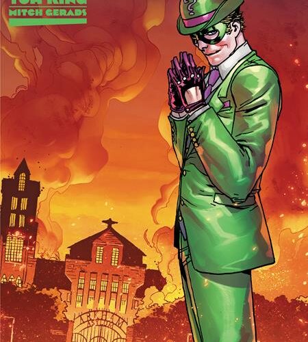 0622DC819 BATMAN ONE BAD DAY THE RIDDLER #1 (ONE SHOT) CVR F GIUSEPPE CAMUNCOLI PREMIUM VAR