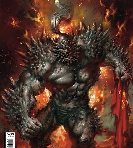 ACTION COMICS PRESENTS DOOMSDAY SPECIAL #1 (ONE SHOT) CVR B LUCIO PARRILLO CARD STOCK VAR