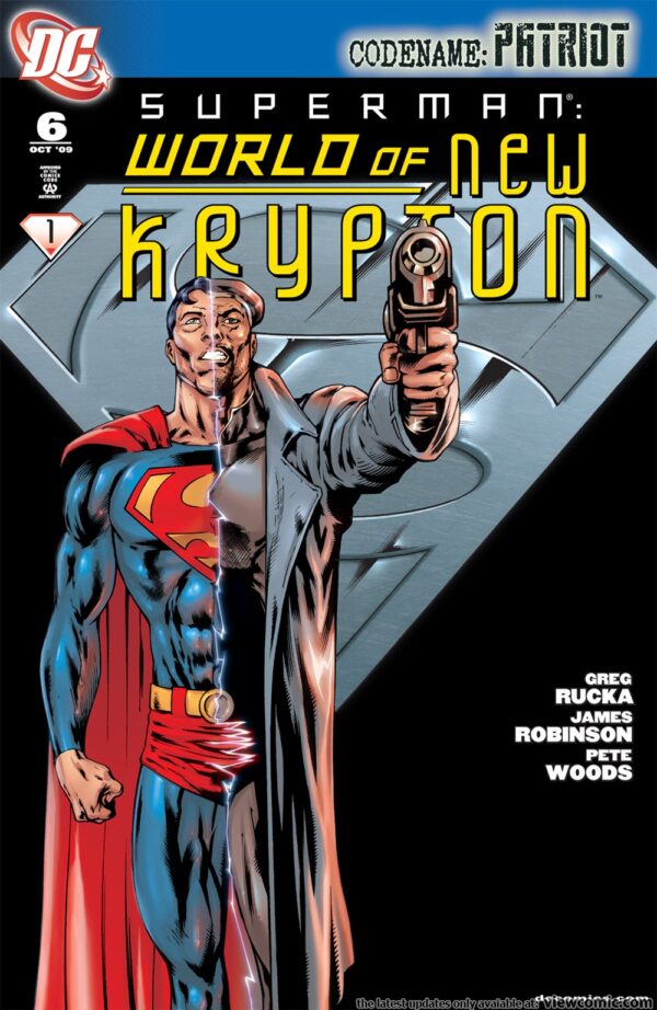 06_0 SUPERMAN WORLD OF NEW KRYPTON ( 4 PART COMPLETE SET )