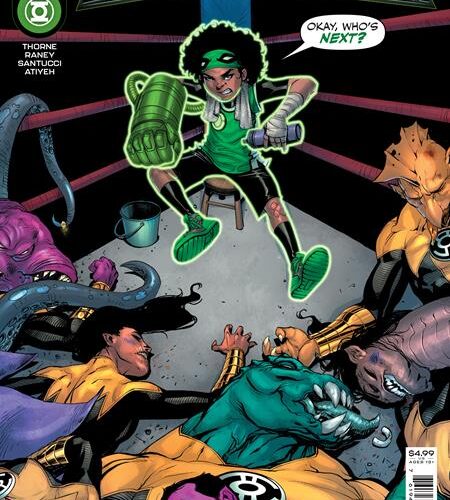 GREEN LANTERN #6 CVR A BERNARD CHANG