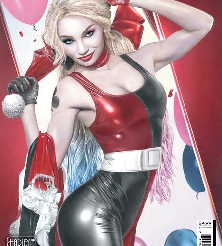 0722DC106 HARLEY QUINN #22 CVR C NATALI SANDERS HARLEY QUINN 30TH ANNIVERSARY CARD STOCK VAR