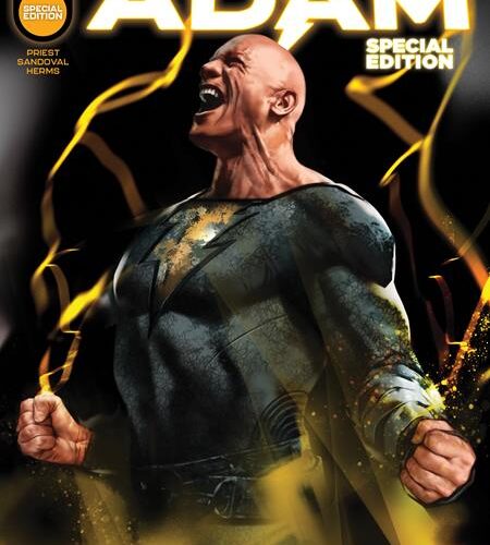 0722DC872 BLACK ADAM #1 SPECIAL EDITION