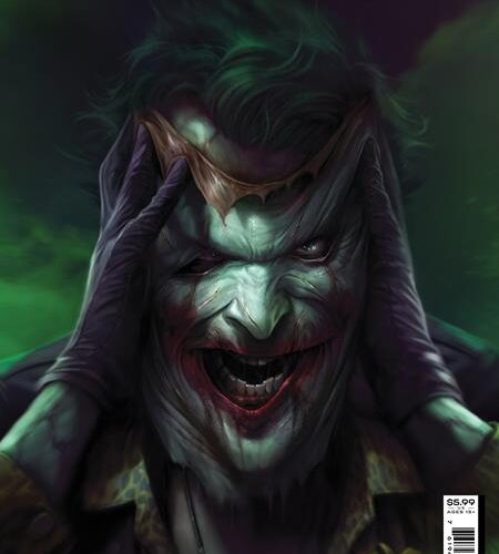 0723DC247 JOKER THE MAN WHO STOPPED LAUGHING #10 CVR B FRANCESCO MATTINA VAR
