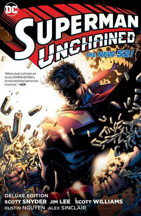 0723DC278 SUPERMAN UNCHAINED THE DELUXE EDITION HC (2023 EDITION)
