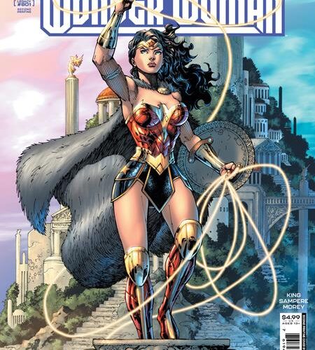 0723DC892 WONDER WOMAN #1 Second Printing Cvr A Jim Lee
