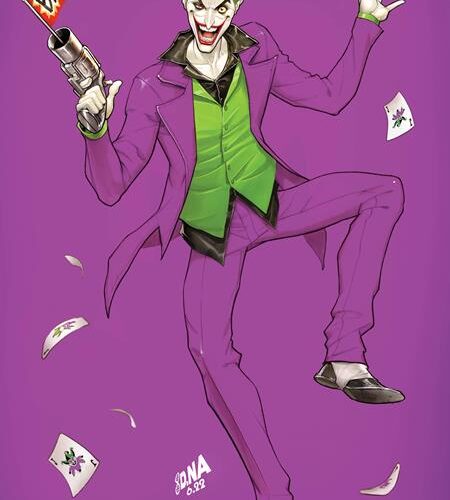 0822DC022 JOKER THE MAN WHO STOPPED LAUGHING #1 CVR D DAVID NAKAYAMA MADNESS FOIL VAR