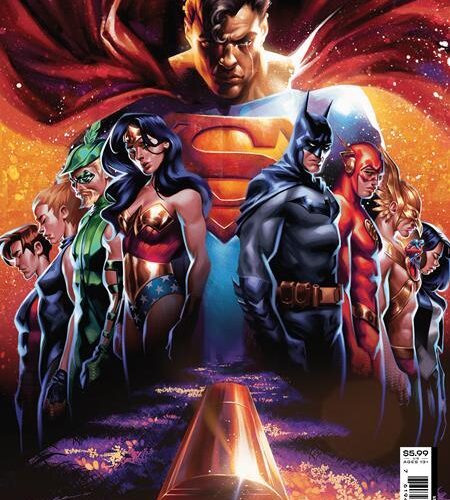 0822DC055 DARK CRISIS ON INFINITE EARTHS #5 (OF 7) CVR C MATEUS MANHANINI IDENTITY CRISIS HOMAGE CARD STOCK VAR