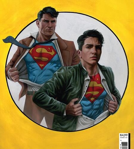 0822DC075 SUPERMAN: SON OF KAL-EL #16 CVR B ARIEL COLON CARD STOCK VAR (KAL-EL RETURNS)