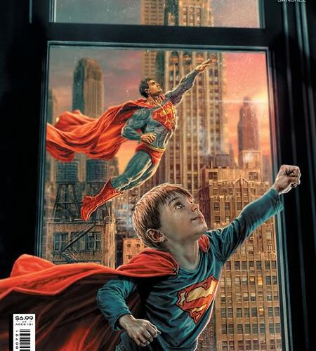 0823DC103 SUPERMAN #7 CVR B LEE BERMEJO CARD STOCK VAR