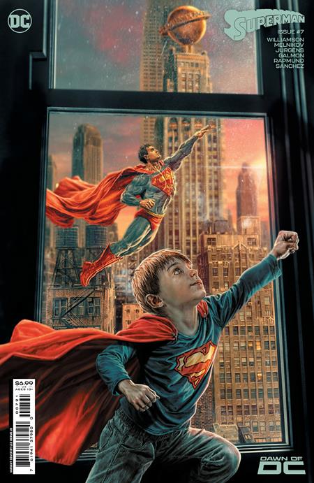 SUPERMAN #7 CVR B LEE BERMEJO CARD STOCK VAR