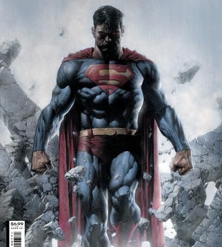 0823DC106 SUPERMAN #7 CVR E DAVID FINCH CARD STOCK VAR (#850)