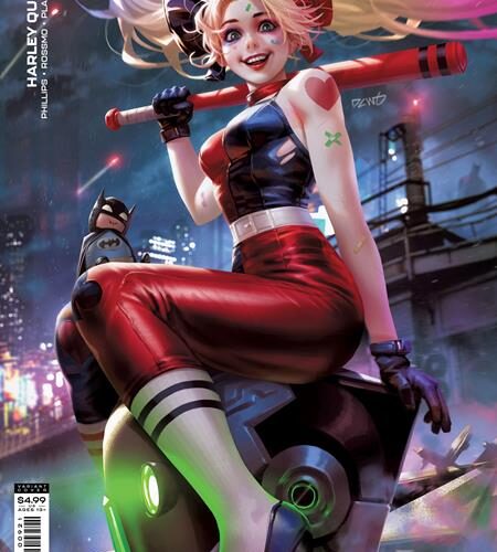 HARLEY QUINN #9 CVR B DERRICK CHEW CARD STOCK VAR (FEAR STATE)