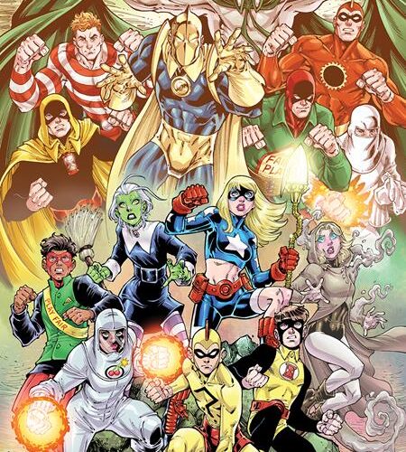 0922DC034-1 NEW GOLDEN AGE #1 (ONE SHOT) CVR C TODD NAUCK CARD STOCK VAR