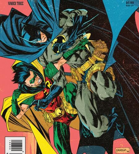 0922DC112 BATMAN VS ROBIN #3 (OF 5) CVR D CARLO BARBERI 90S COVER MONTH CARD STOCK VAR