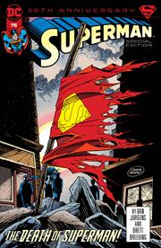 0922DC129 SUPERMAN #75 SPECIAL EDITION CVR A DAN JURGENS GATEFOLD COVER