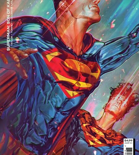 0922DC265 SUPERMAN SON OF KAL-EL #17 CVR B JOHN GIANG CARD STOCK VAR (KAL-EL RETURNS)